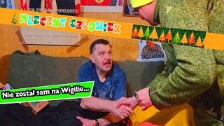 Na wigilie nie został sam...