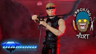 Diamond Select Toys PX Cobra Kai Eagle Fang Johnny Lawrence PX Exclusive Unboxing and Review