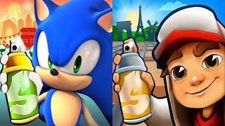 Subway Surfers Paris 2024 unlock Tainá Judoka Outfit vs unlock Phoenix Summer vs Sonic Gameplay HD