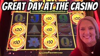 Great Day at the Casino!  #slots  #slotmachine #casino