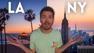 Living in NYC vs. LA: the BIGGEST differences EXPLAINED