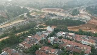 DJI Spark : Cimaci toll road project progress from the sky.