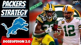 How The Lions Will Stop The Packers Offense! Defensive Scheme/Strategy #PackWeek pt.1