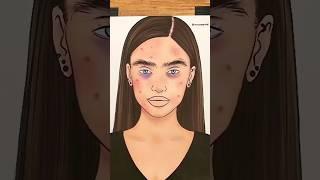 asmr makeup 3d arts drawinglike this video comment in#trending #shortsvideo