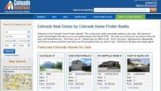 Colorado Home Finder - Easy way to search for all homes for sale in the Denver Colorado area