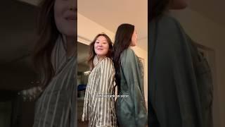 She was so excited lol @Nadya Okamoto #sisters #family #wicked #prank