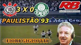 Fiori Gigliotti Corinthians 3 x 0 Palmeiras Paulistão 93