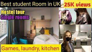 Student Hostel tour in UK || INDIAN STUDENTS