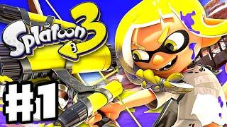 Splatoon 3 - Gameplay Walkthrough Part 1 - Turf War Multiplayer! Story Mode! (Nintendo Switch)