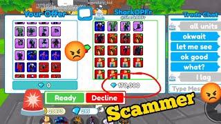 I Got a Scammer  New Godly Firework (Toilet tower defense )