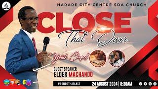 ELDER MACHANDO || QUESTION AND ANSWER SESSION || 25 AUGUST 2024 #bondsthatlast  #HCCCDIGITAL