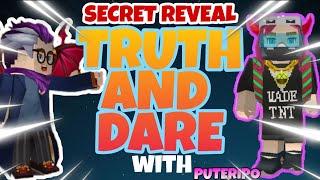 TRUTH AND DARE WITH PUTERIPO IN SKYBLOCK (BIGGEST SECRET REVEALATIONS) -BLOCKMAN GO