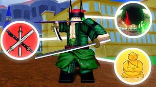 I Spent 24 Hours Becoming Roronoa Zoro in Blox Fruits!