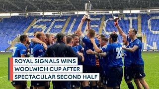 Royal Signals SMASH REME in second half to win Woolwich Cup | HIGHLIGHTS