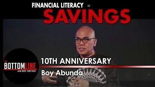 Boy Abunda discusses the importance of financial literacy to the youth | The Bottomline