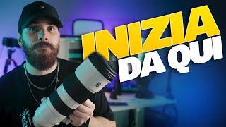 5 CONSIGLI per INIZIARE a fare il VIDEOMAKER che vi faranno risparmiare tempo!