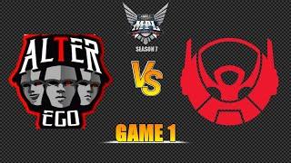 MPL SEASON 7 | ALTER EGO ESPORT VS BTR ALPHA | GAME 1 !!!