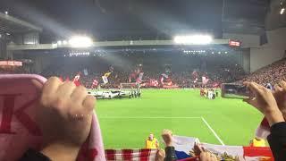 The Champions League Anthem - Liverpool - Spartak Moscow 2017