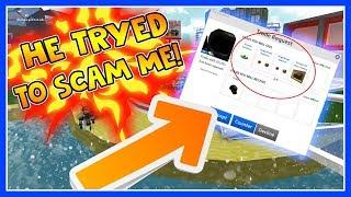 THE WORDS BIGGEST SCAMMER!!(GONE WRONG)|Roblox|