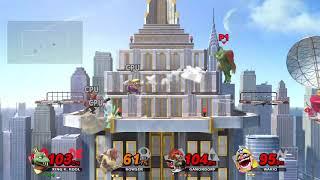 Super Smash Bros. Ultimate (King K. Rool Vs. Bowser Vs. Ganondorf Vs. Wario)