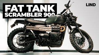 Triumph Scrambler 900 Fat Tank Custom | Trackside Builds