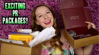UNBOXING LOTS OF EXCITING PR BOXES! | Purlisse, Wander Beauty, and More!