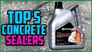 Top 5 Best Concrete Sealers For Inside and Outside Surfaces in 2021