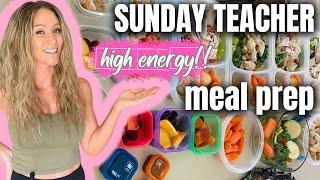 Budget-Friendly, 30 Minute Weekly Lunch Prep | QUICK AND EASY | SUPER HEALTHY