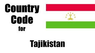Tajikistan Dialing Code - Tajik Country Code - Telephone Area Codes in Tajikistan