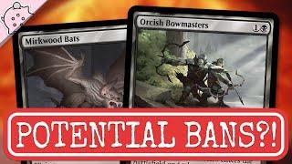 Orcish Bowmasters Potential Ban?!? | The Rules Committee | Mirkwood Bats | Magic: the Gathering