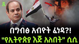 Abdel Fattah El-Sisi | አል ሲሲ ተጨነቁ ተረክ ሚዛን Salon Terek