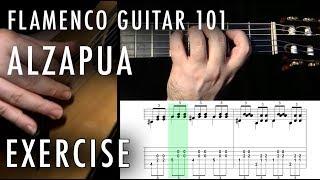 Flamenco Guitar 101 - 31 - Alzapua Exercise