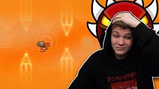 SUNSET SANDSTORM is my next big EXTREME DEMON in Geometry Dash