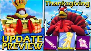 THANKSGIVING IS HERE!  - Blade Ball Update Showcase