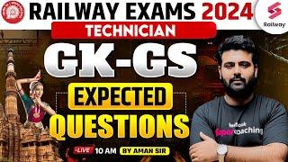 RRB Technician GK GS Expected Questions 2024 | By Aman Sir