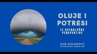 Oluje i potresi - iz astrološke perspektive