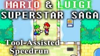 GBA Mario & Luigi Superstar Saga in 1:12:29 (TAS)