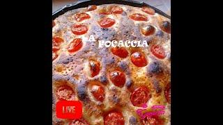 LA FOCACCIA PUGLIESE fatta in casa come al panificio