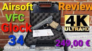 Airsoft Review: VFC Glock 34 Delux GBB Co2 (4K)