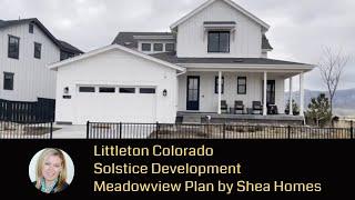 New Build Home in Solstice, Littleton Colorado - Shea Homes Meadowview Model