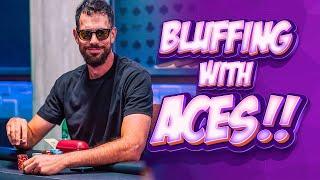 Nick Schulman Plays Epic Hand with Pocket Aces!