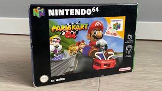 Mario Kart 64 Unboxing ASMR - Nintendo 64