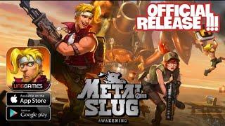 [FIRST GAMEPLAY] METAL SLUG AWAKENING GLOBAL OFFICIAL RELEASE !!! LETS TRY OUR CHILDHOOD HEROES !!!