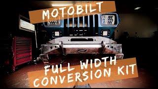 Motobilt Jeep YJ Full Width Axle Conversion Kit Install