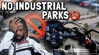 DON'T RIDE IN INDUSTRIAL PARKS