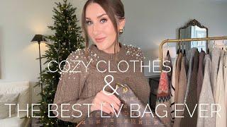 COZY OUTFITS (ON SALE!), MY FAV LV BAG EVER, & WHY I’M (MOSTLY?) DONE WITH DESIGNER BAGS