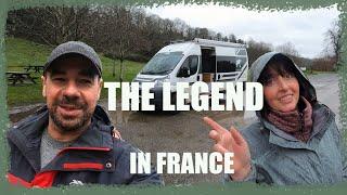 IN SEARCH OF A FRENCH LEGEND IN OUR CAMPER VAN.