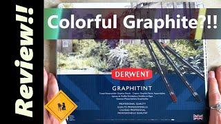 I FINALLY tried Derwent Graphitint Pencils.  