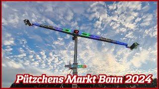 Pützchens Markt Bonn 2024 - Alle Fahrgeschäfte